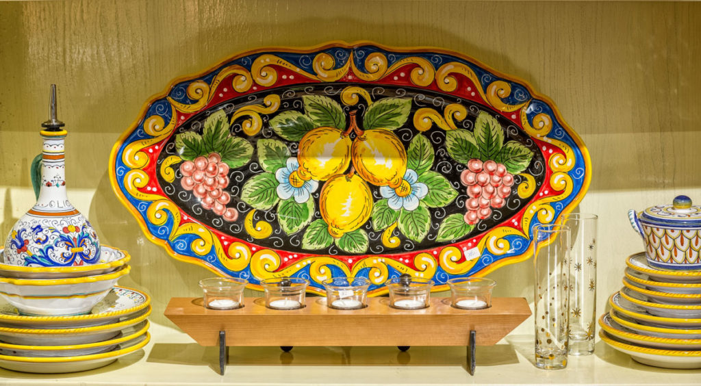 Italian Ceramics Via Bellissima